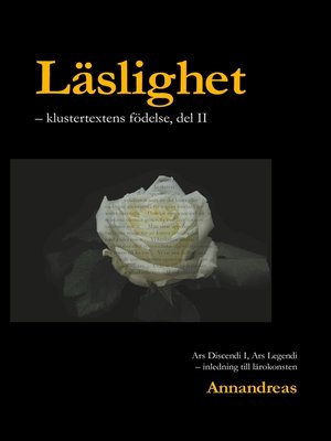 cover image of Läslighet